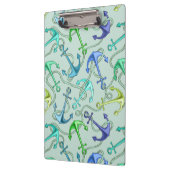 Zee Anchors en hellingspatroon Klembord (Links)