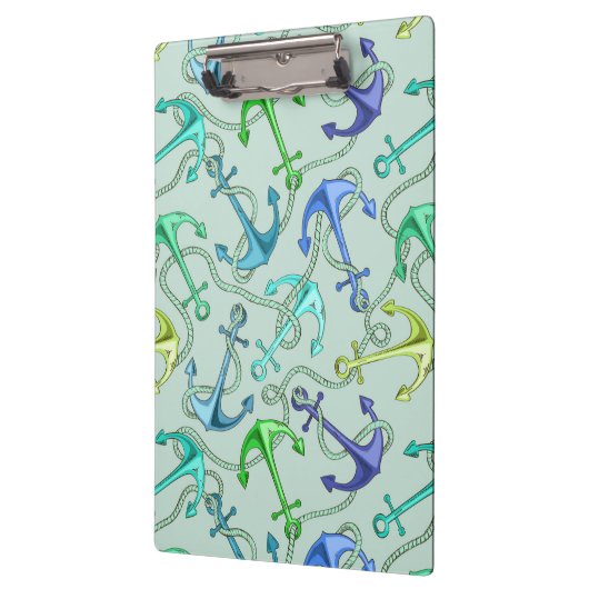 Zee Anchors en hellingspatroon Klembord (Links)