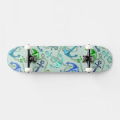 Zee Anchors en hellingspatroon Persoonlijk Skateboard (Horizontaal)