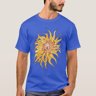Zee Anemone Actinia Ocean Underwater Surreal Art T-shirt