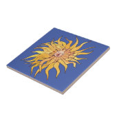 Zee Anemone Actinia Ocean Underwater Surreal Art Tegeltje (Zijkant)