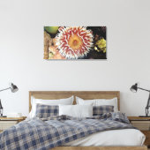 Zee Anemone Canvas Afdruk (Insitu (Slaapkamer))