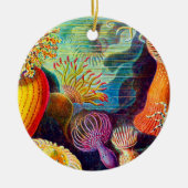 Zee Anemone - Ernst Haeckel Keramisch Ornament (Voorkant)