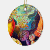 Zee Anemone - Ernst Haeckel Keramisch Ornament (Links)