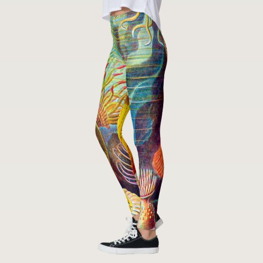 Zee Anemone - Ernst Haeckel Leggings (Links)
