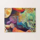 Zee Anemone - Ernst Haeckel Legpuzzel (Horizontaal)