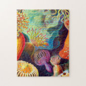 Zee Anemone - Ernst Haeckel Legpuzzel (Verticaal)