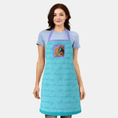 Zee Anemone Fish Snorkeling All-Over Print Apron Schort (Gedragen)