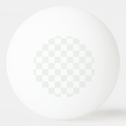 Zee Anemone Gingham Pattern Pingpongbal (Voorkant)