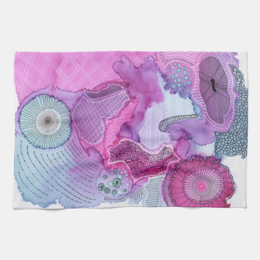 Zee Anemone Kitchen Towel Theedoek (Horizontaal)