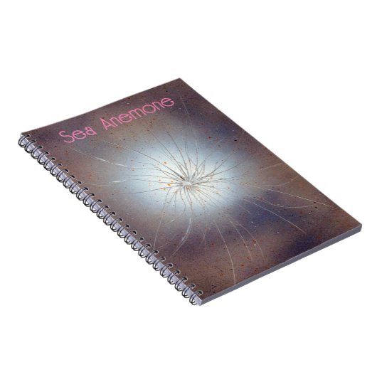 Zee Anemone Notitieboek (Rechterzijde)
