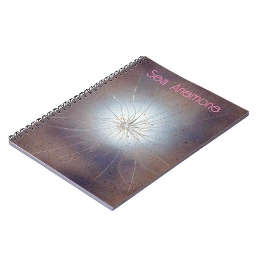 Zee Anemone Notitieboek (Linkerzijde)