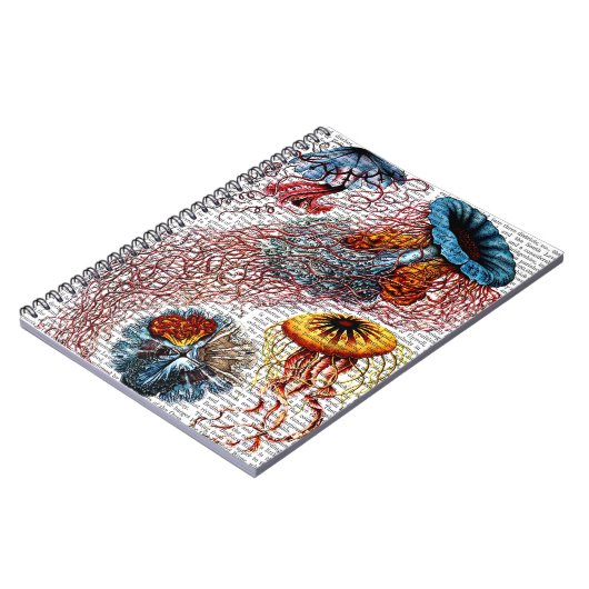 Zee Anemone Notitieboek (Linkerzijde)