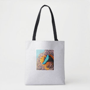 Zee Anemone Vis Canvas tas