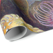 Zee Anemone Wetenschappelijke Natuur Oceaan Cadeaupapier (Rol Hoek)