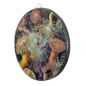 Zee Anemone Wetenschappelijke Natuur Oceaan Dartbord (Voorkant Rechts)