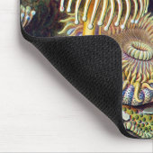 Zee Anemone Wetenschappelijke Natuur Oceaan Muismat (Hoek)