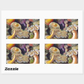 Zee Anemone Wetenschappelijke Natuur Oceaan Rechthoekige Sticker (Vel)