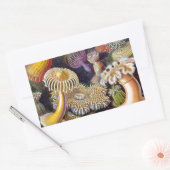 Zee Anemone Wetenschappelijke Natuur Oceaan Rechthoekige Sticker (Envelop)