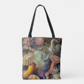 Zee Anemone Wetenschappelijke Natuur Oceaan Tote Bag (Achterkant)