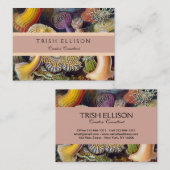 Zee Anemone Wetenschappelijke Natuur Oceaan Visitekaartje (Voorkant / Achterkant)