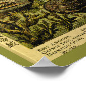  Zee Anemone Zee maakt kunst afdrukken Poster (Hoek)