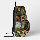 Zee Anemonen, Marine Life Ocean Animals Bedrukte Rugzak (Links)