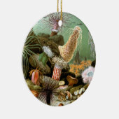 Zee Anemonen,  Marine Life Ocean Animals Keramisch Ornament (Rechts)