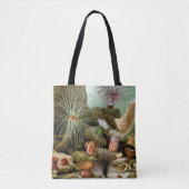 Zee Anemonen,  Marine Life Ocean Animals Tote Bag (Voorkant)