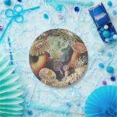 Zee Anemones, Actiniae Seeanemonen Ernst Haeckel Papieren Bordje (Feest)