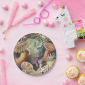 Zee Anemones, Actiniae Seeanemonen Ernst Haeckel Papieren Bordje (Feest)