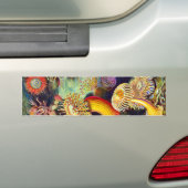 Zee Anemones Ernst Haeckel Fine Art Bumpersticker (Op auto)