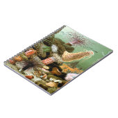 Zee Anemones, Marine Life Ocean Animals Notitieboek (Linkerzijde)