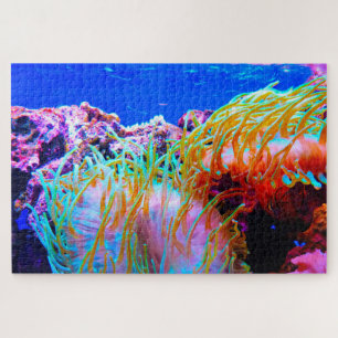 Zee Anemonies Jigzaag Puzzle Legpuzzel