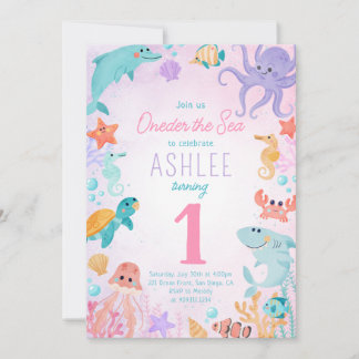 Zee Animals Birthday Party Invitation Kaart