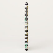 Zee-ankerpatroon Case-Mate iPhone Case (Achterkant/links)