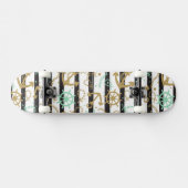 Zee-ankerpatroon Skateboard (Horizontaal)
