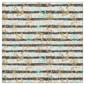 Zee-ankerpatroon Stof (Swatch)