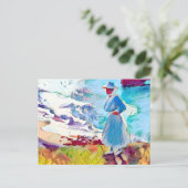 Zee Art. Briefkaart (Staand voorkant)