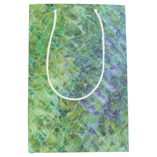 zee atoomglas: medium cadeauzakje (Voorkant)