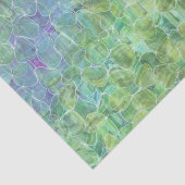 zee atoomglasglas: tissuepapier (Detail)