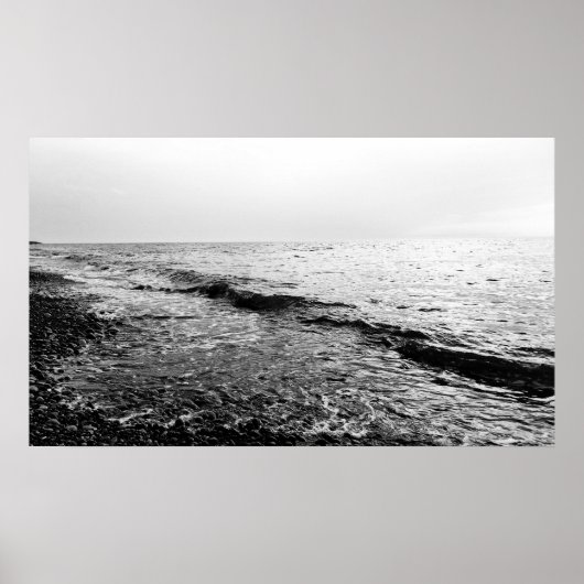 Zee avond poster (Voorkant)