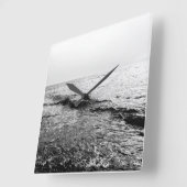 Zee avond vierkante klok (Hoek)