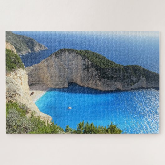 Zee Baai Oceanische Kust Puzzel Scenisch (Horizontaal)