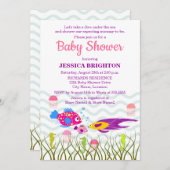 Zee Baby shower creaties Kaart (Voorkant / Achterkant)