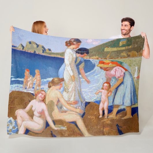 Zee baden, Maurice Denis Fleece Deken (In situ)