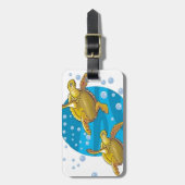 Zee Bagagelabel (Voorkant verticaal)