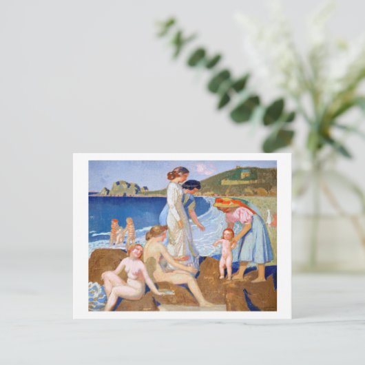 Zee Bathing, Maurice Denis Briefkaart (Staand voorkant)