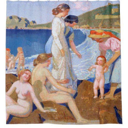 Zee Bathing, Maurice Denis Douchegordijn (Voorkant)