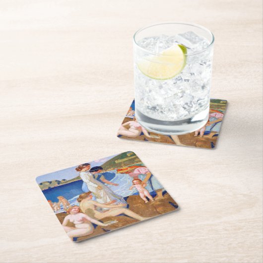 Zee Bathing, Maurice Denis Kartonnen Onderzetters (Insitu)